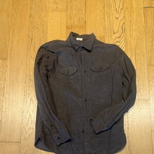 J. Crew Dark Gray Casual Button-Down Shirt